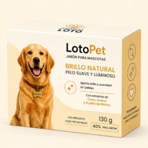 Jabón LotoPet - Brillo Natural Pelo suave y luminoso